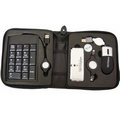 USB Travel Kit with Portable Keyboard & Mini Hub (4 Piece Set)